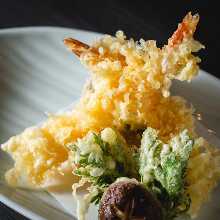 Assorted tempura