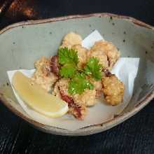 Fried octopus