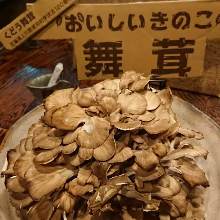 Hen-of-the-woods mushroom tempura