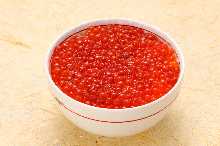 Salmon roe rice bowl