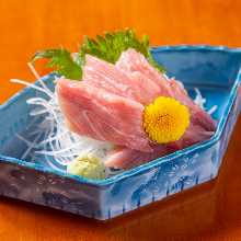 Bluefin tuna sashimi
