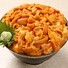 Sea urchin rice bowl