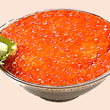 Salmon roe rice bowl
