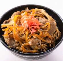 Beef rice bowl