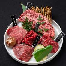 Assorted Wagyu beef