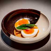Soft-Boiled Egg with Dan Dan Sauce