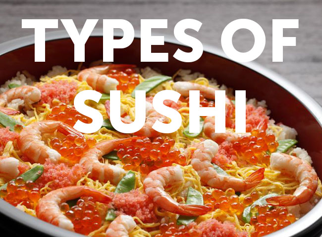 Types Of Sushi Chart