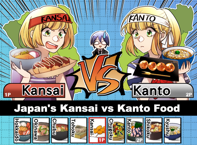 Kanto Food vs Kansai Food: Japan's Internal Battle for Culinary Supremacy