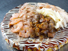 Kansai-style okonomiyaki