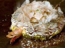 Kansai-style okonomiyaki