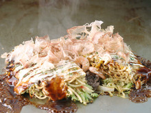 Hiroshima-style okonomiyaki