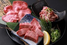 Assorted beef tongue, 3 kinds