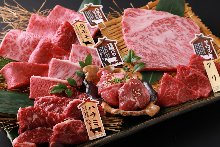 Assorted wagyu beef, 7 kinds