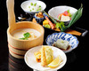 SHOZANKAKU Local Specialty Tofu Skin in Wooden Bucket Dinner – Hana(9 dishes, tofu skin in wooden bucket included)