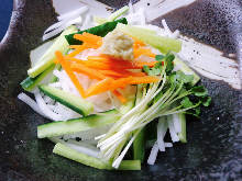 Daikon salad