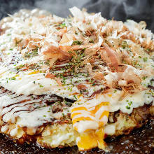 Kansai-style okonomiyaki