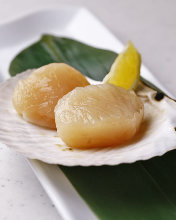 Scallop teppanyaki