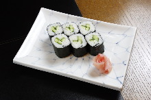 Cucumber sushi rolls