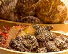 Grilled turban shell