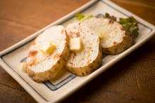 grilled Japanese yam