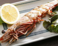 Salted and grilled prawn