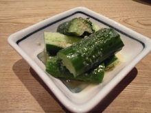Smashed cucumber salad