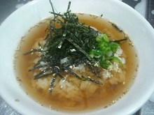 Ochazuke(rice with tea)