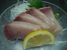 Yellowtail sashimi