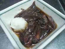 Firefly squid pickled in soy sauce