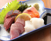 Assorted sashimi