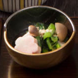 Ohitashi (boiled vegetables)