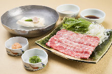 Wagyu beef shabu-shabu