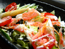 Snow crab salad