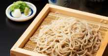 Chilled buckwheat noodles without broth