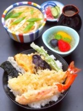 Tempura rice bowl