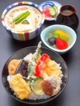 Tempura rice bowl