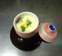 Chawanmushi (steamed egg custard)