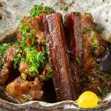 Simmered beef tendon