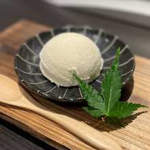 Soy sauce ice cream