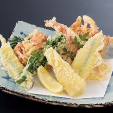 Assorted tempura, 4 kinds