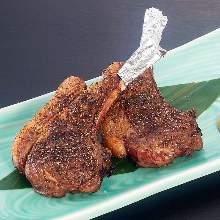 Bone-in lamb steak