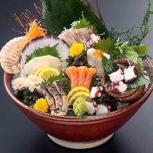 Assorted sashimi, 6 kinds