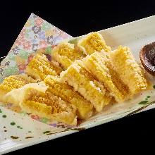 Corn tempura