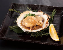 Grilled scallop