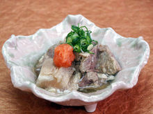 Simmered beef tendon