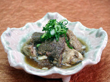 Simmered beef tendon