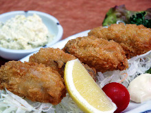 Deep-fried oysters