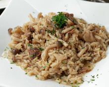 Mushroom risotto