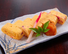 Japanese-style rolled omelet