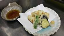 Jidori chicken tempura